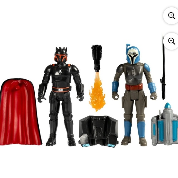 Disney Star Wars Moff Gideon and Bo Katan Kryze Figures - Picture 3 of 3